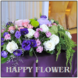主席台-深紫盆花